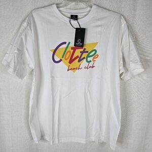 Clot Clottee Mens Large Beach Club Tshirt New